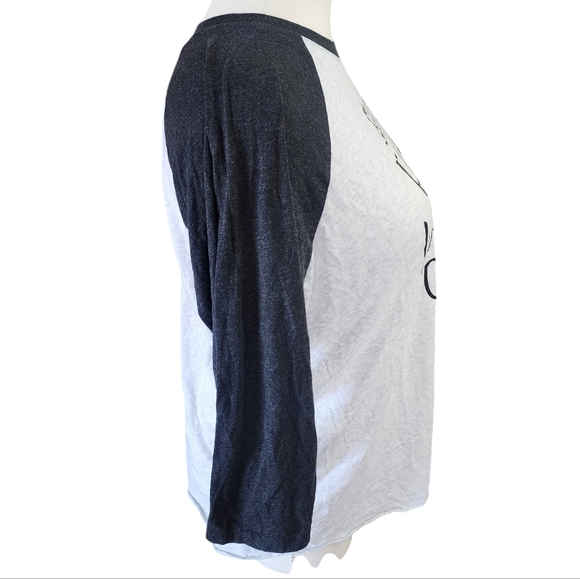 3X Baseball Style Winter Theme Tee - Picture 2 of 6